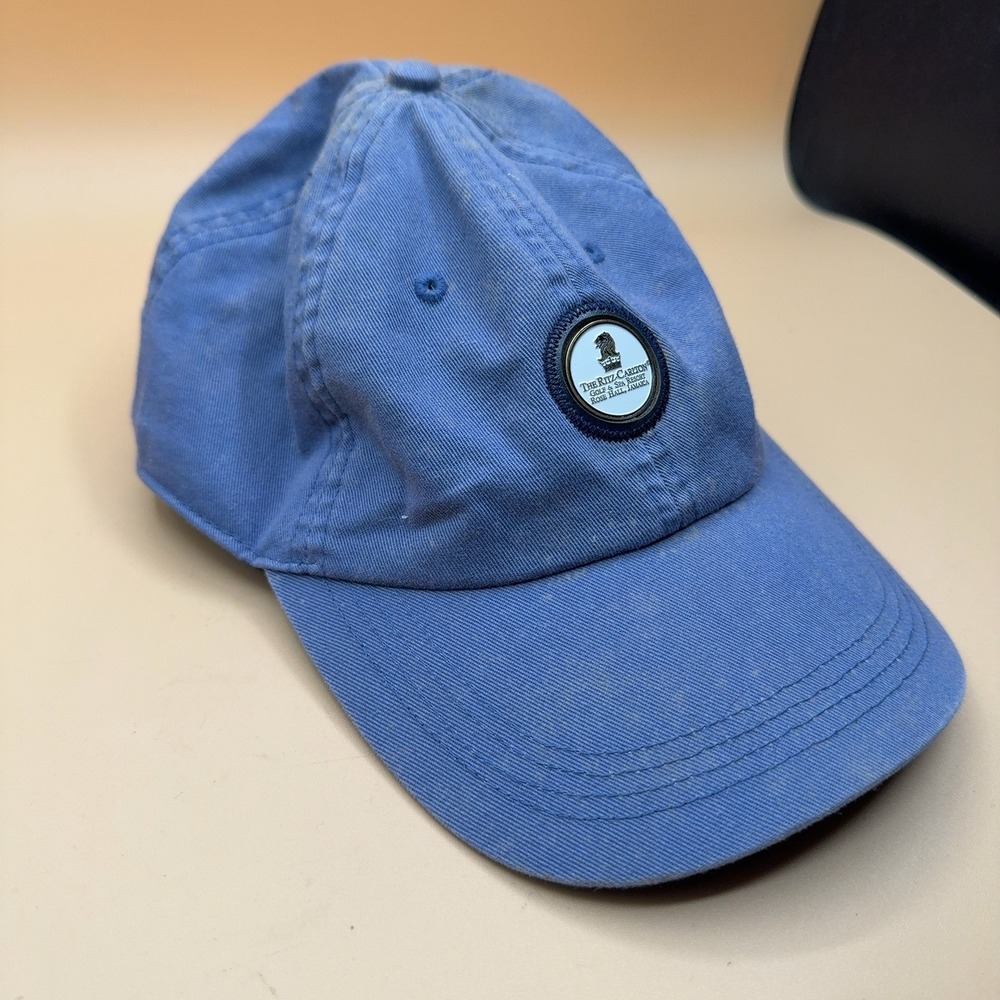 Golf Ahead Extreme Fit Baseball Cap Ritz-Carlton Golf Rose Hall Jamaica Blue